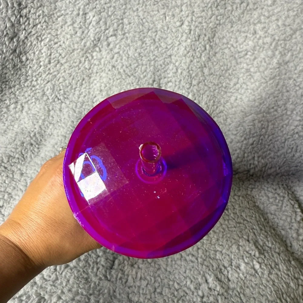 Starbucks Tumbler 24‎ oz Rare Purple Kaleidoscope Cold Cup Straw Lid 2022 Summer